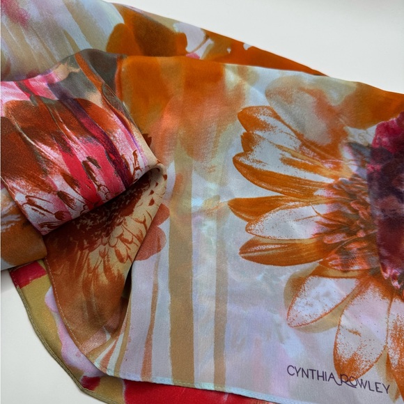 Cynthia Rowley Silk Scarf - Picture 3 of 4